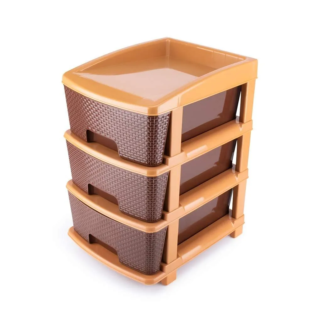 1181 Plastic Modular Drawer 3 Tier Organisers