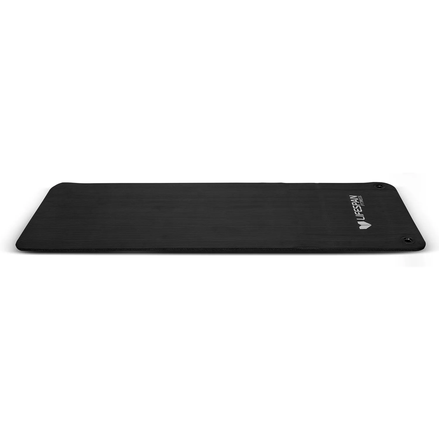 15mm Thick Black Yoga Mat, Eco-Friendly, NBR, 1.8m