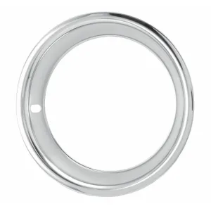 1970-1981 Chevrolet Camaro 14" Deep Dish Triple Chrome Plated Stainless Trim Ring Set 2.5" Wide - With Stepped Edge GM