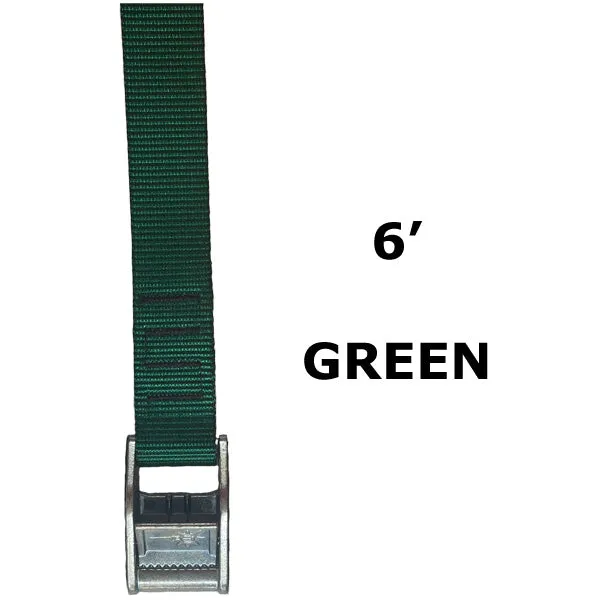 1" Cam Strap - Color Coded Lengths