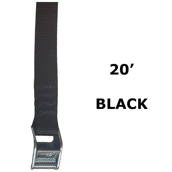 1" Cam Strap - Color Coded Lengths