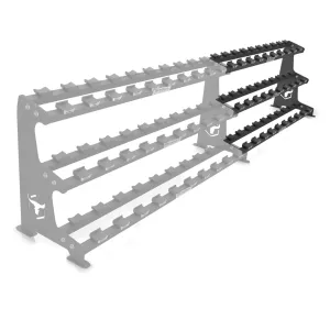 3-Tier Commercial Dumbbell Rack Extension