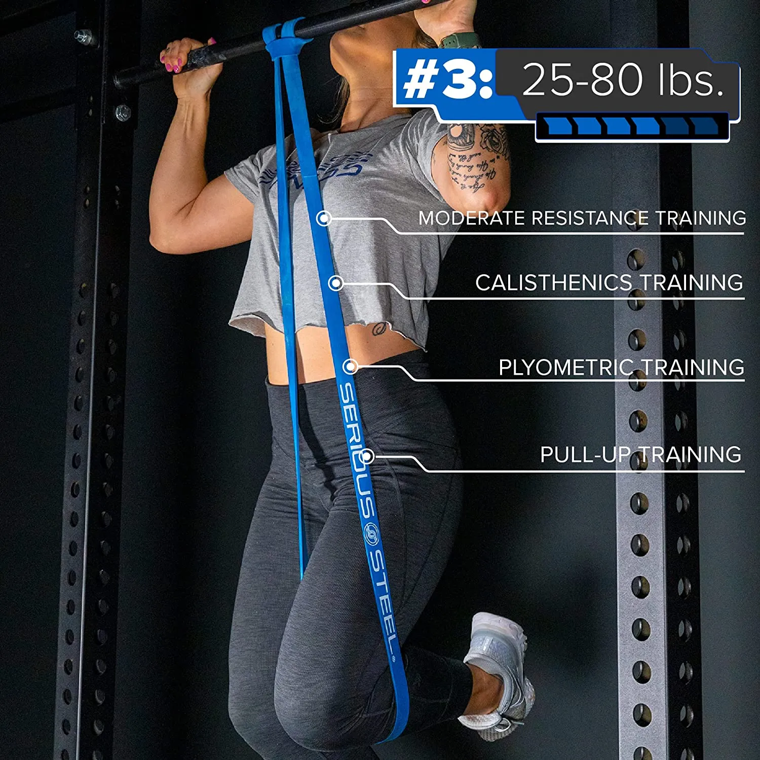 41" Heavy Resistance Band (60-150 lbs)