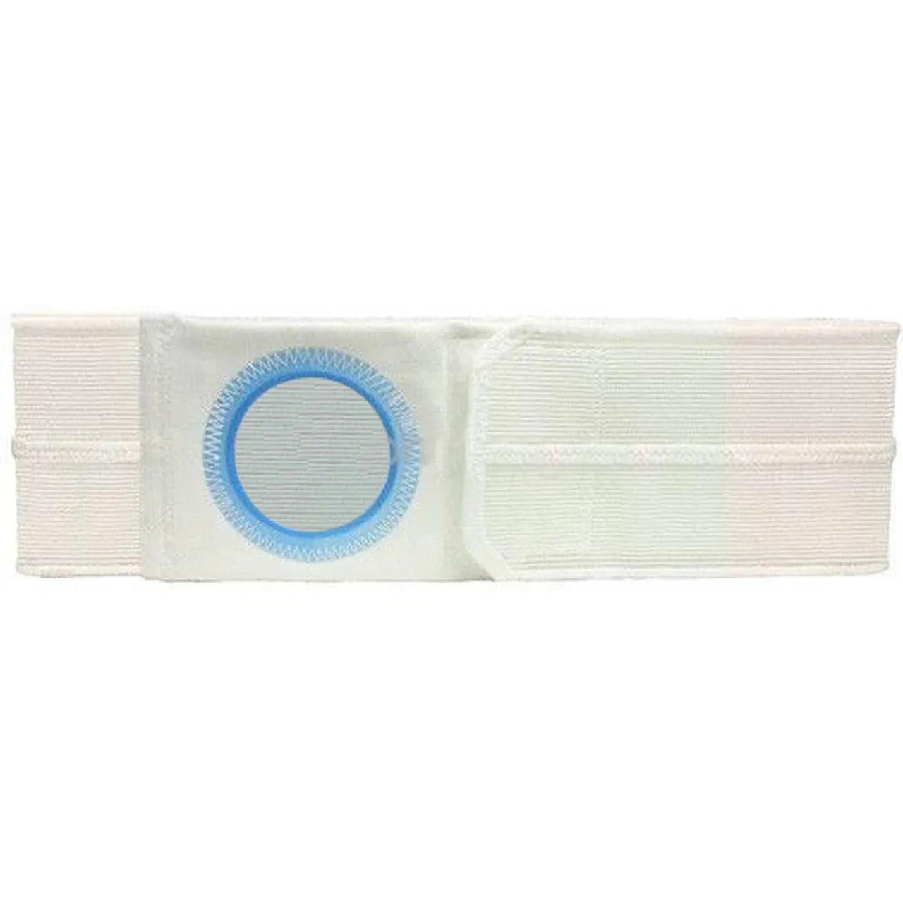 9" Left, White, Cool Comfort, Nu-Form Belt, 2X-Large, 2-5/8" Opening Placed 1-1/2" From Bottom, Contoured