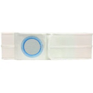 9" Left, White, Cool Comfort, Nu-Form Belt, 2X-Large, 2-5/8" Opening Placed 1-1/2" From Bottom, Contoured