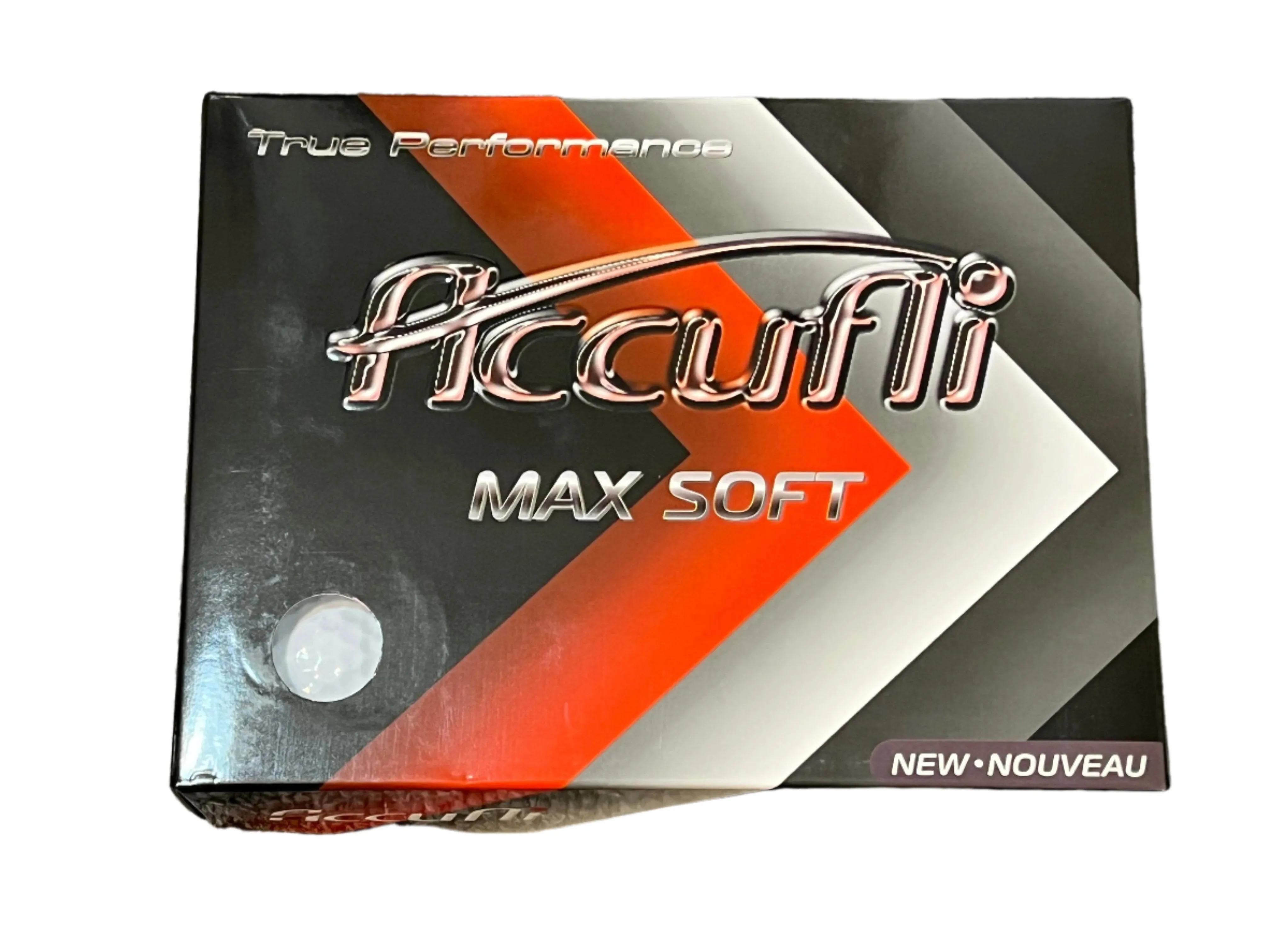 Accufli Max Soft Golf Balls White