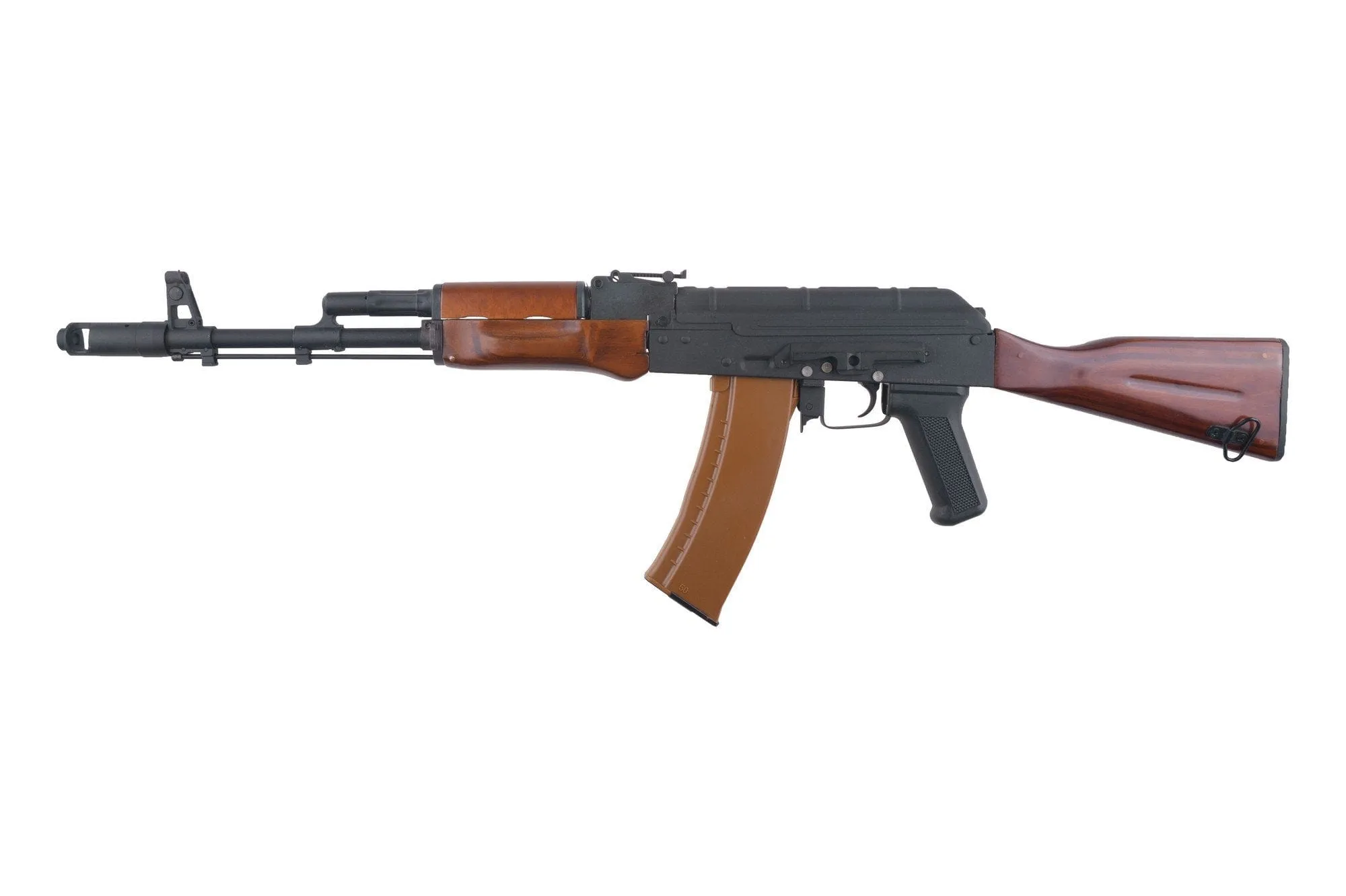 AK74 Airsoft Gun - steel and wood