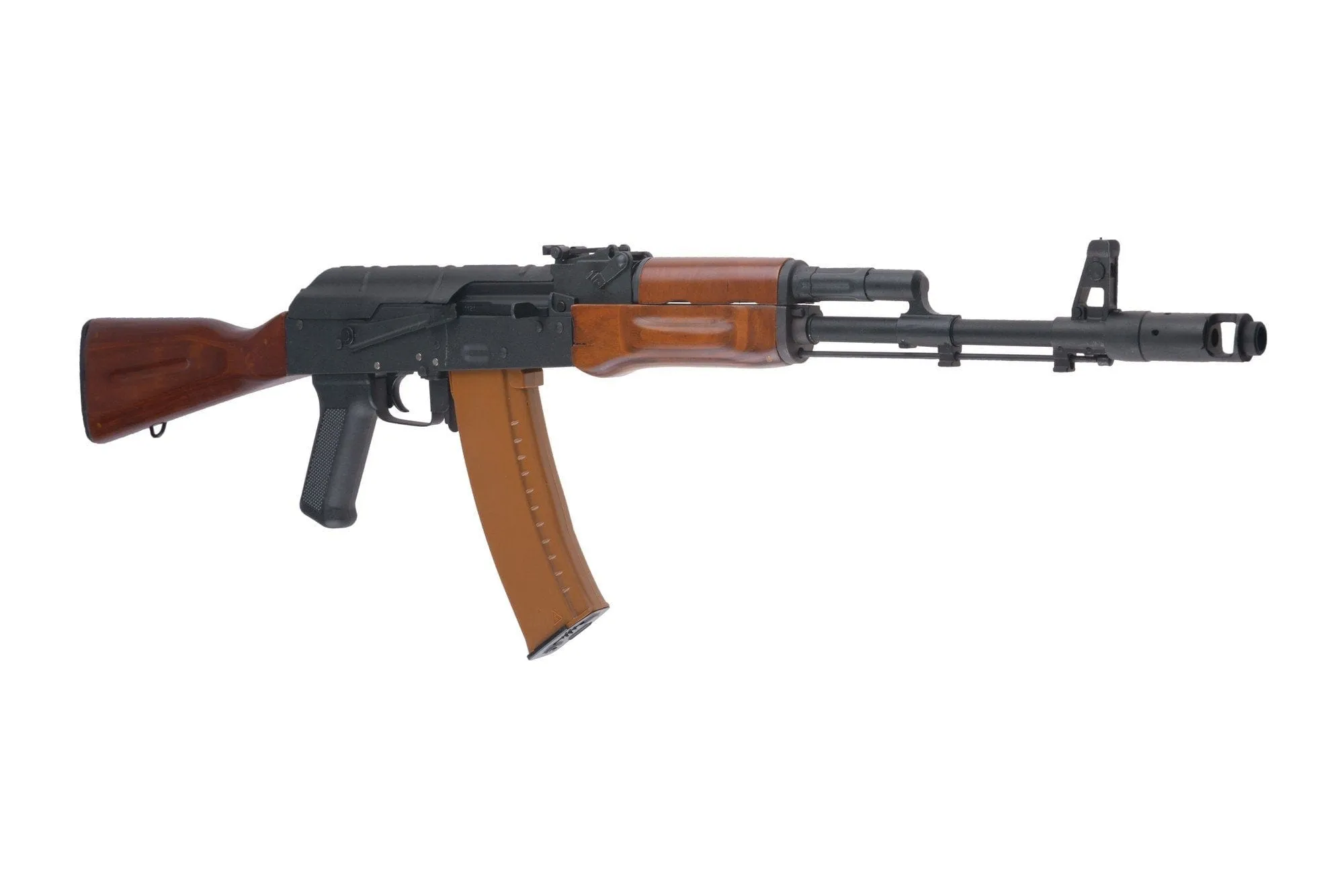 AK74 Airsoft Gun - steel and wood