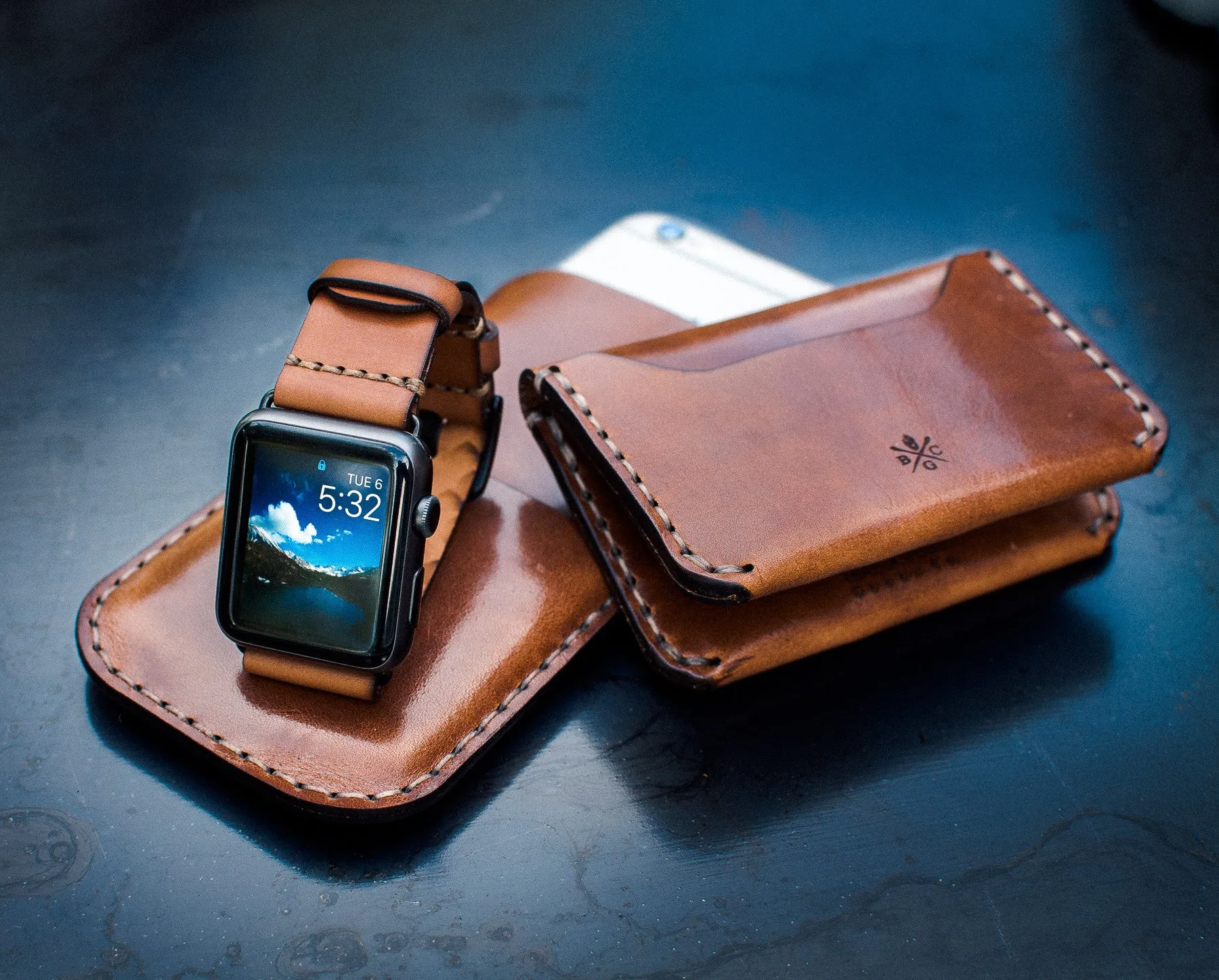 Apple Watch Strap // Whiskey Cordovan