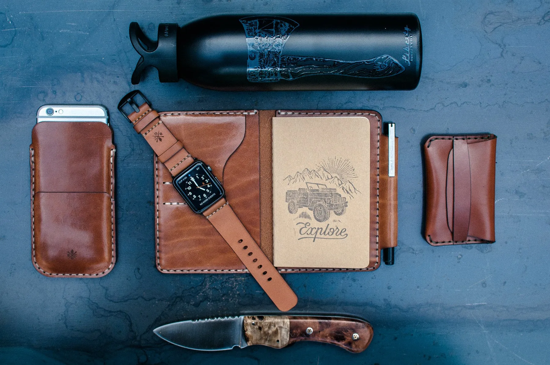 Apple Watch Strap // Whiskey Cordovan