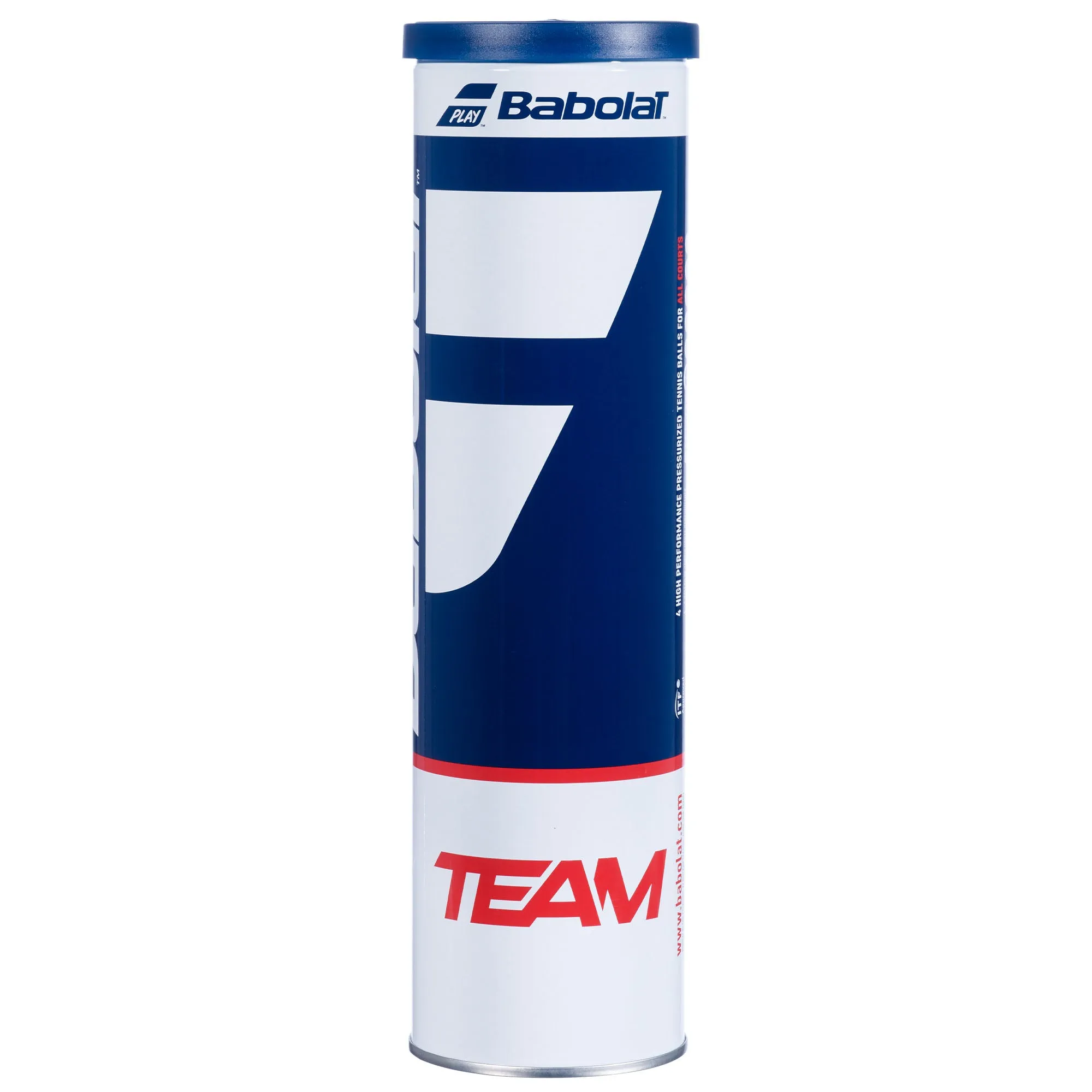 Babolat Team Tennis Balls - Tube Of 4