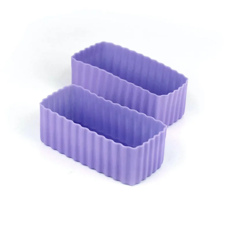 Bento Cups Rectangle - Candy Purple