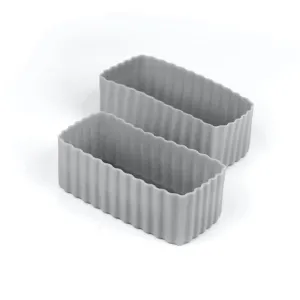 Bento Cups Rectangle - Grey