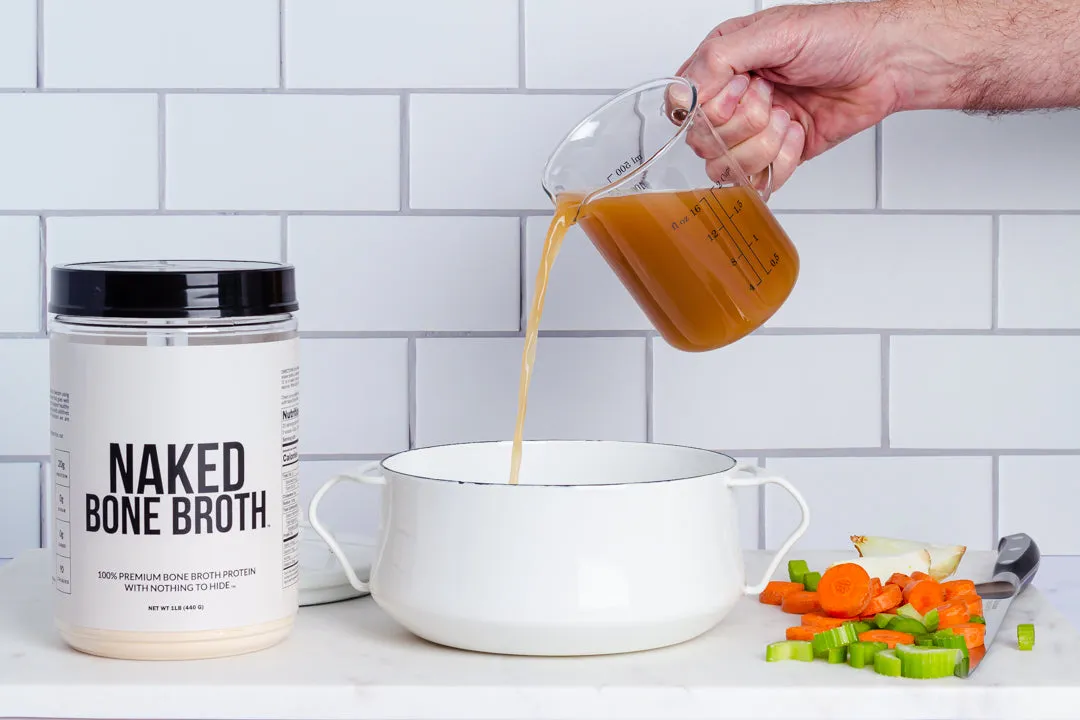 Bone Broth Protein Powder | Naked Bone Broth - 1LB