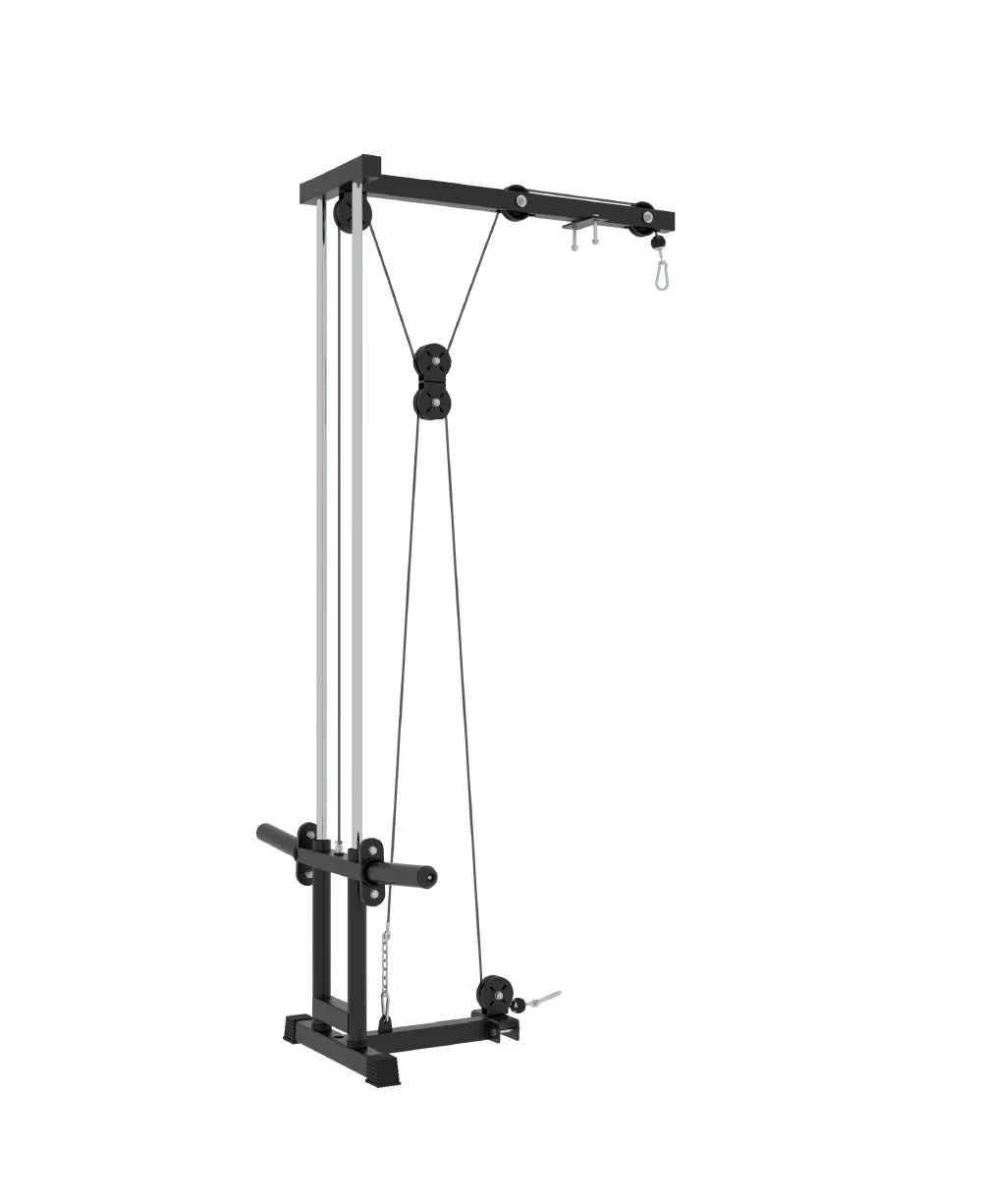 Bulldog Gear - Home Gym Series Snap Together Power Rack Lat Pull Low Row Attachment