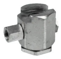 Button Head Coupler, Female/Female, 1/8 in, Standard pull-on type