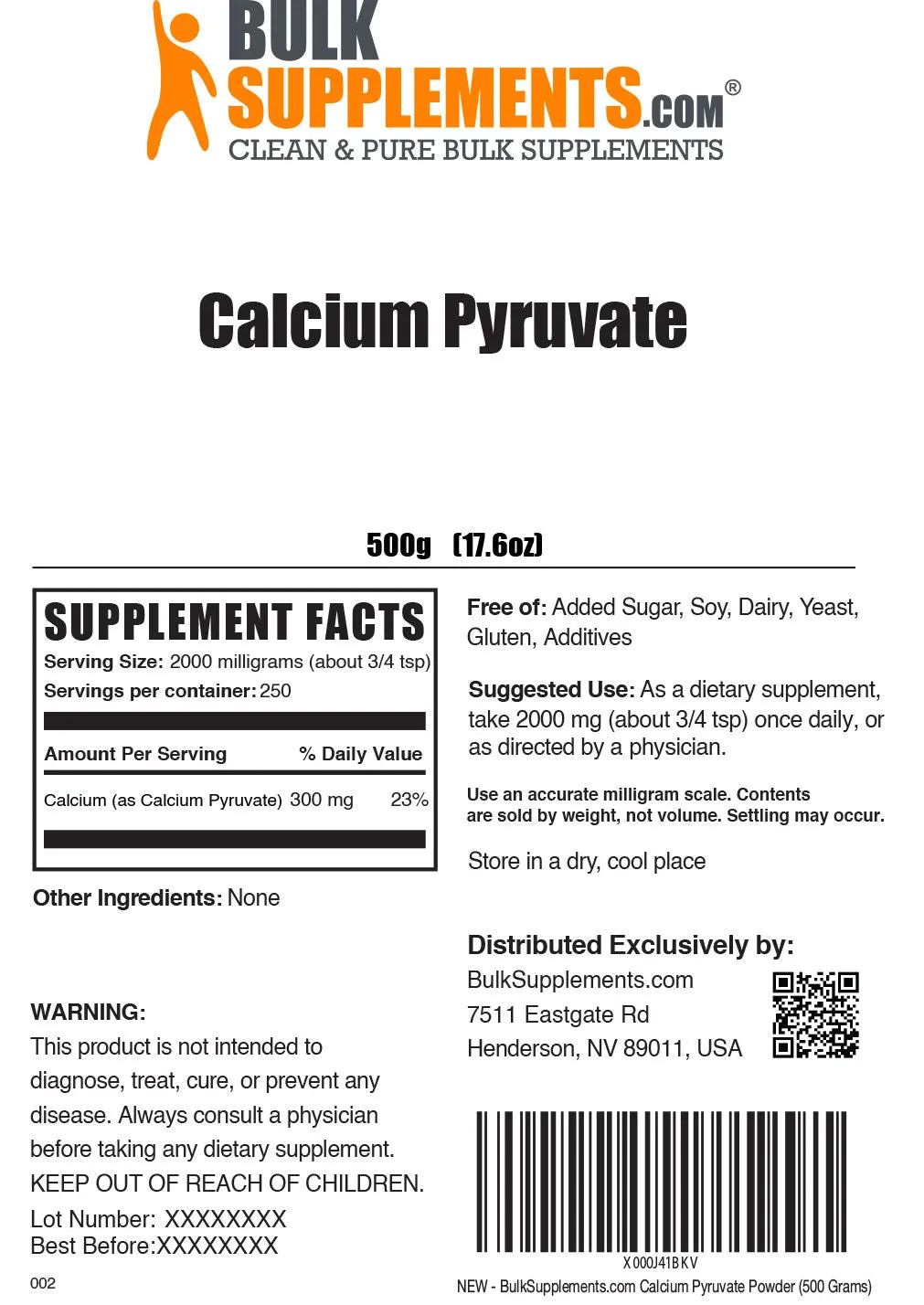 Calcium Pyruvate Powder