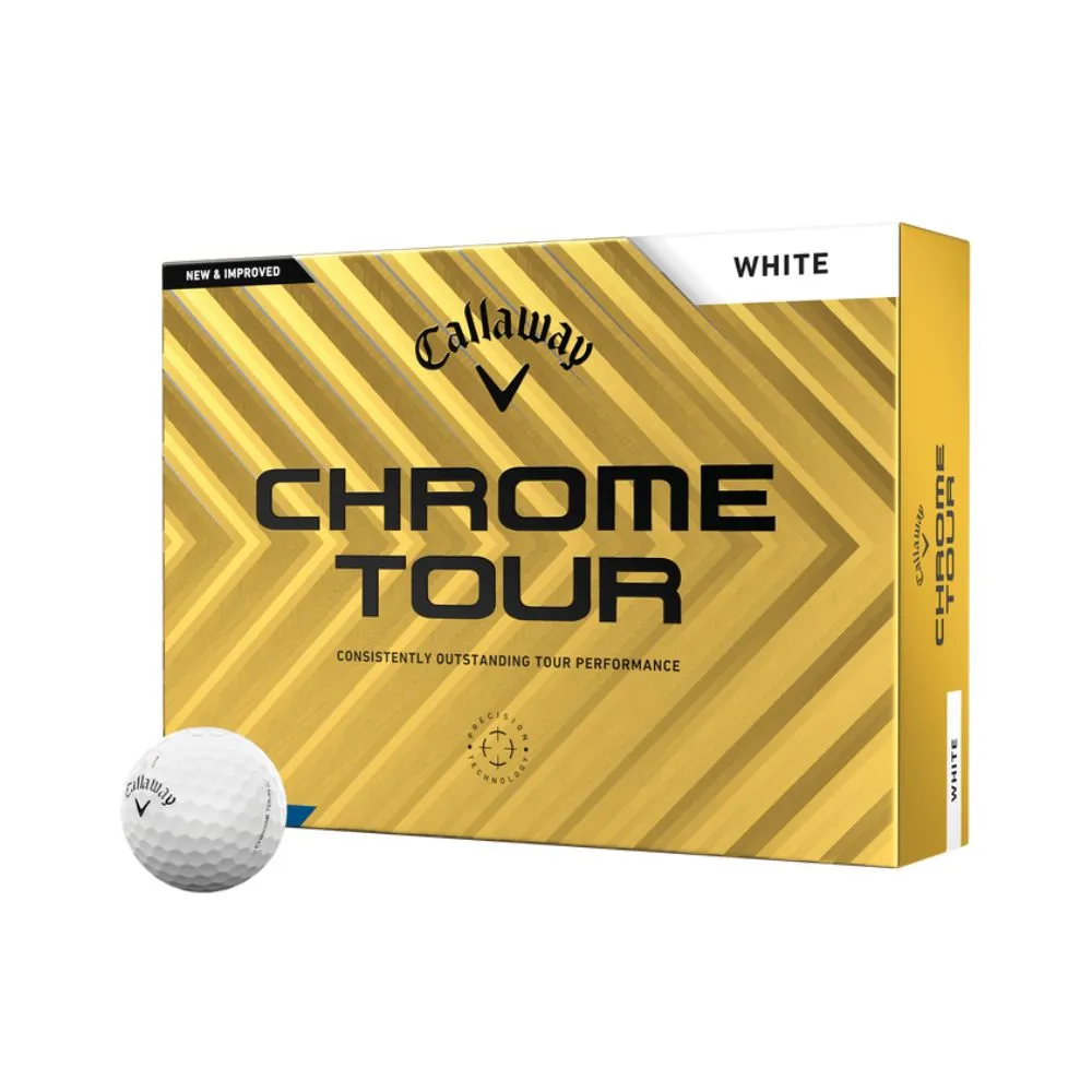 Callaway Chrome Tour 24 White - 1 Dozen