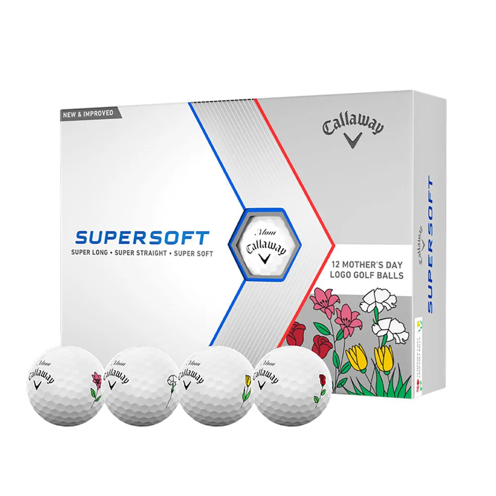 Callaway Supersoft Limited Golf Balls - Dozen