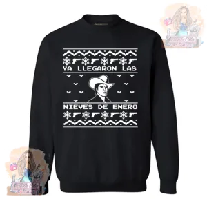 Chalino ugly XMAS BLACK sweater (guns guns)