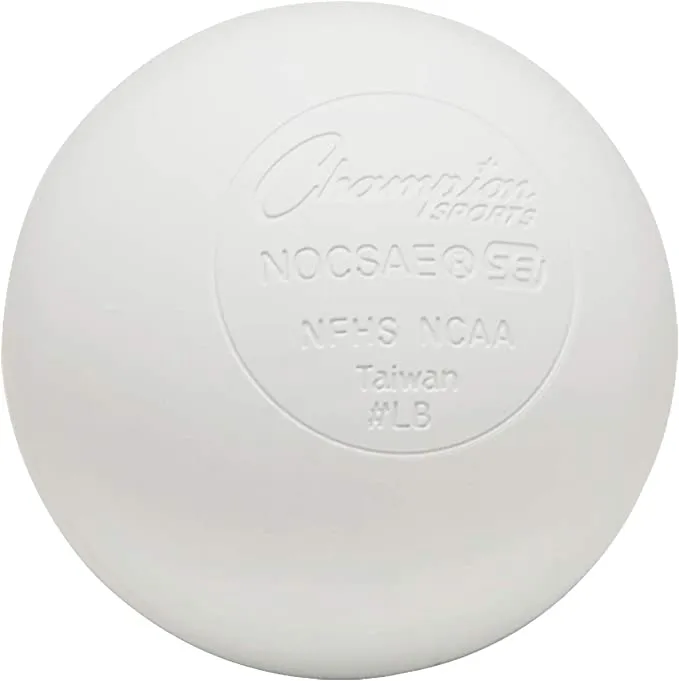 Champion Sports NOCSAE® Lacrosse Ball 12 Pack