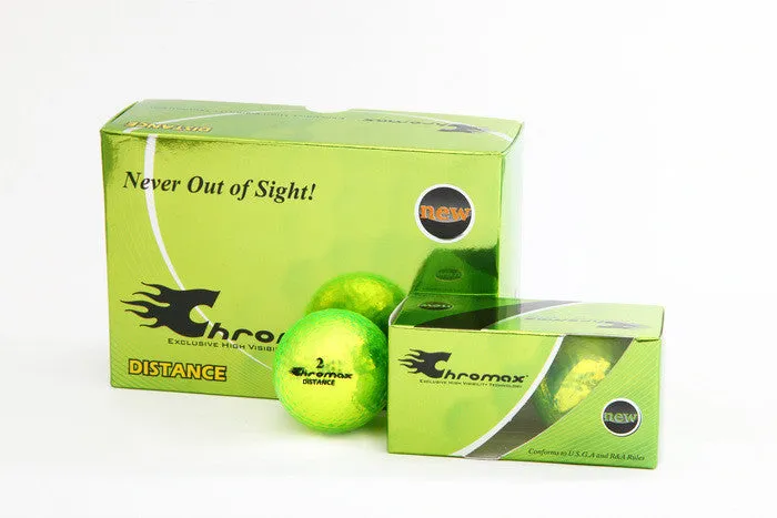 Chromax Distance Golf Balls