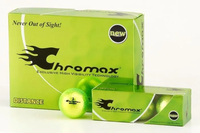 Chromax Distance Golf Balls