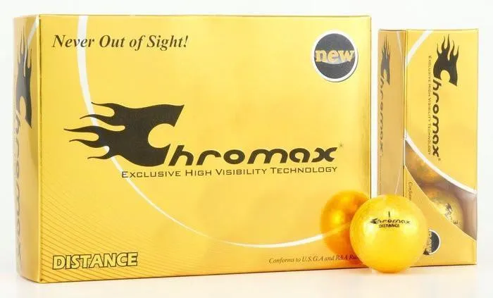 Chromax Distance Golf Balls