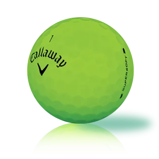 Custom Callaway Supersoft Bold Matte Lime