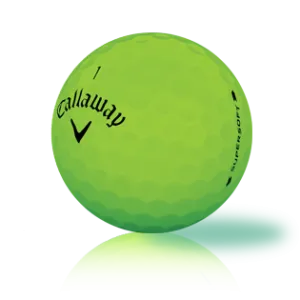 Custom Callaway Supersoft Bold Matte Lime