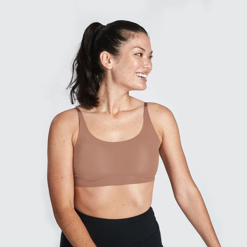 Desert Sand ANY-WEAR™ Adjustable Bralette | Smart Apparel