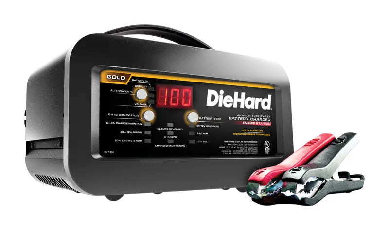 DieHard Automatic 12 V 80/30/6-2 amps Battery Charger/Engine Starter