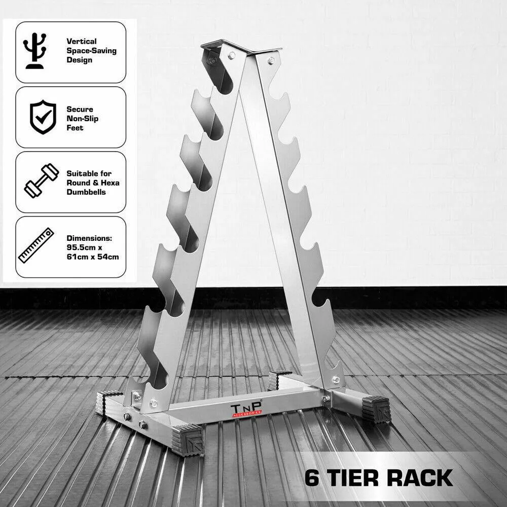 Dumbbells Rack - Silver