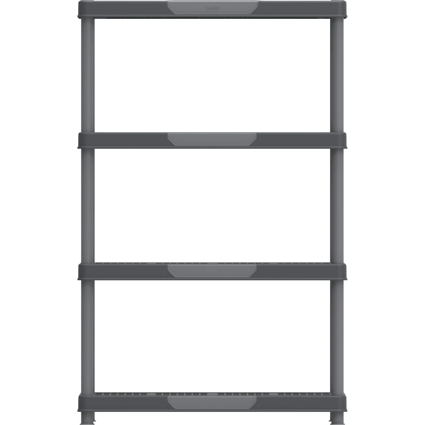 Duramax Plastic Heavy Duty Multipurpose Freestanding 4 Tier Shelving Rack