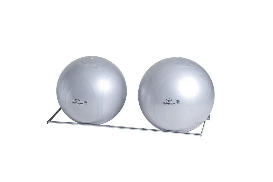 Element Fitness Wall Mounted Gym Ball Rack