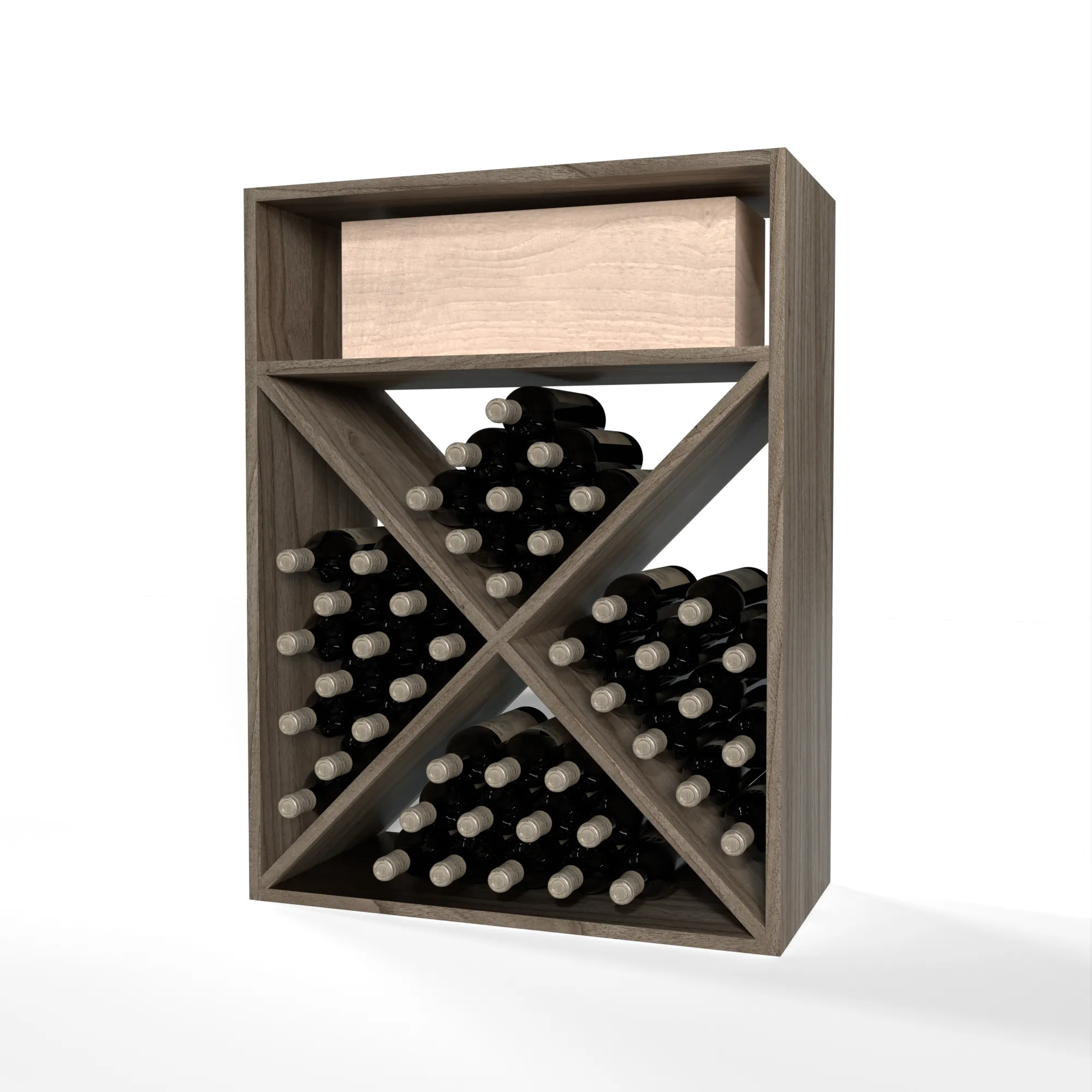 GrandCellar™ - 6 Column Full-Depth X Bin - 36"