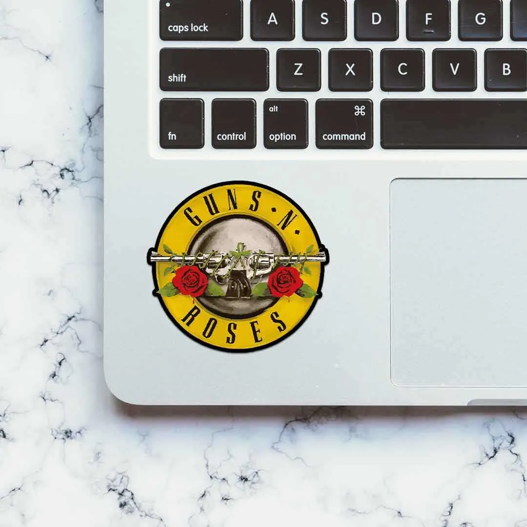 Guns and Roses Sticker