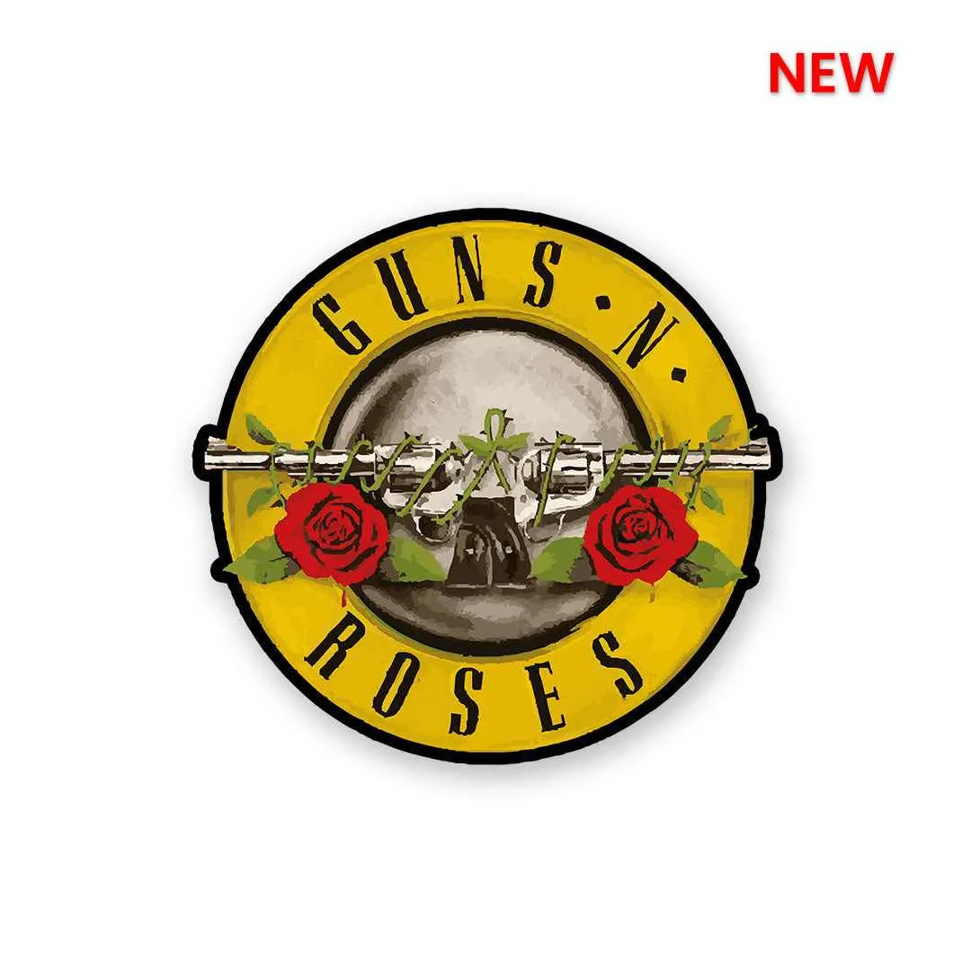 Guns and Roses Sticker