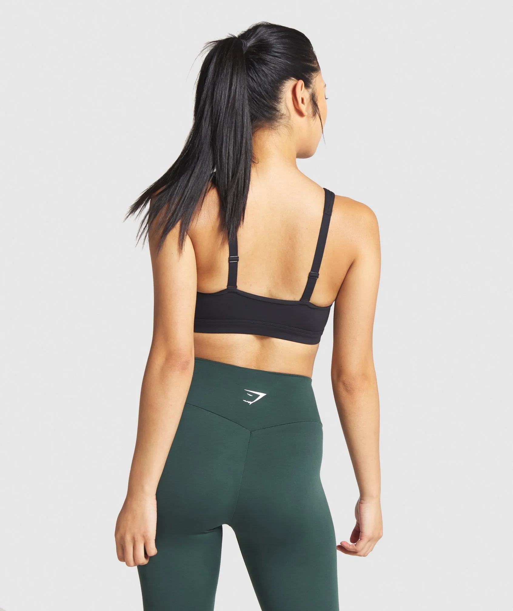 Gymshark Scoop Neck Sports Bra - Black