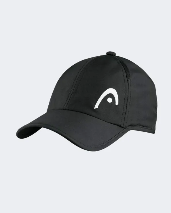 Head Pro Player Tennis Regular Adjustable Cap Black 287159