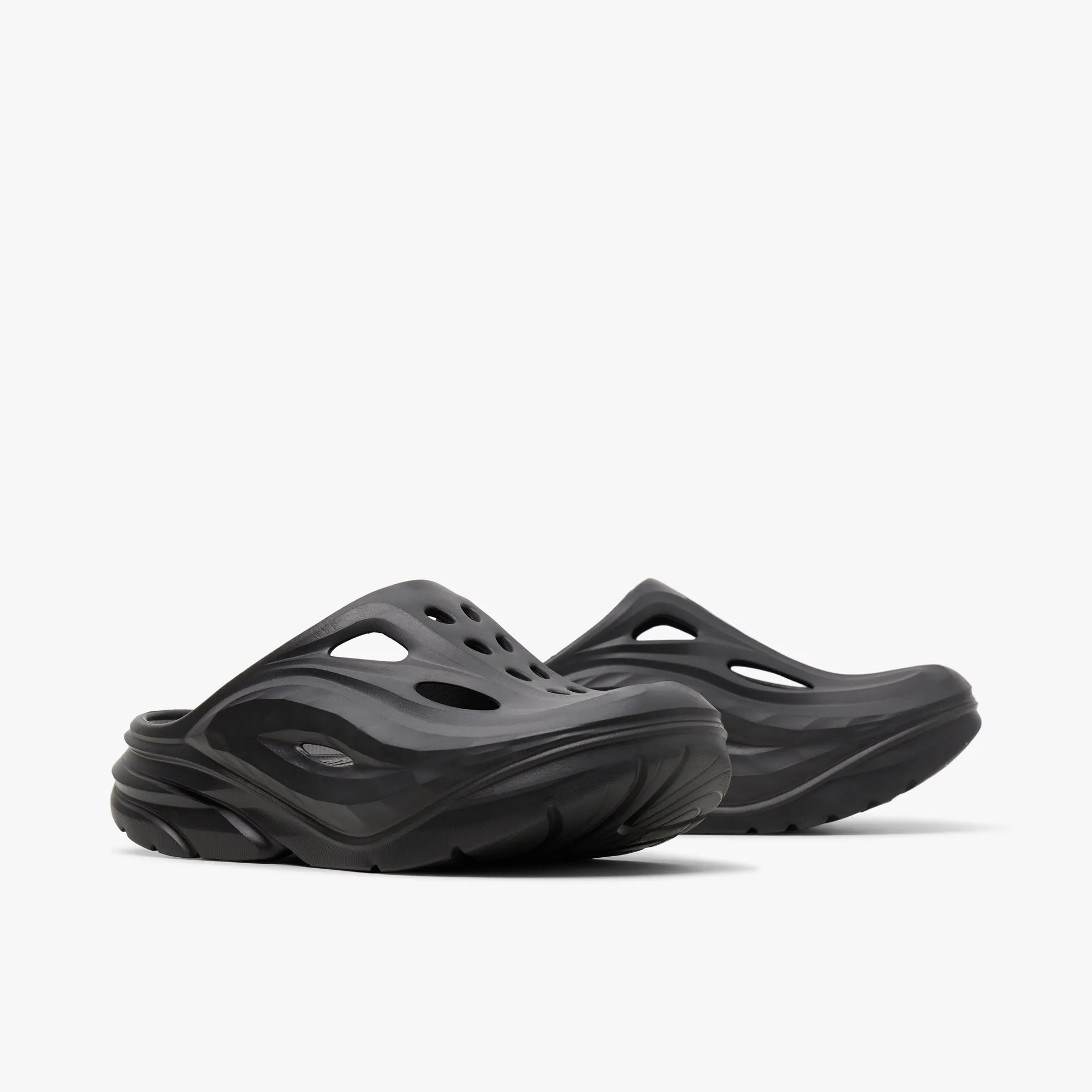 Hoka Ora Recovery Mule Black / Black