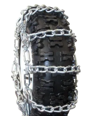 ICC 7129SH- Snow Hog Traction Chain for DEEP LUG tires - Oversize Twist Link with 2 link spacing - PAIR (for 2 tires)