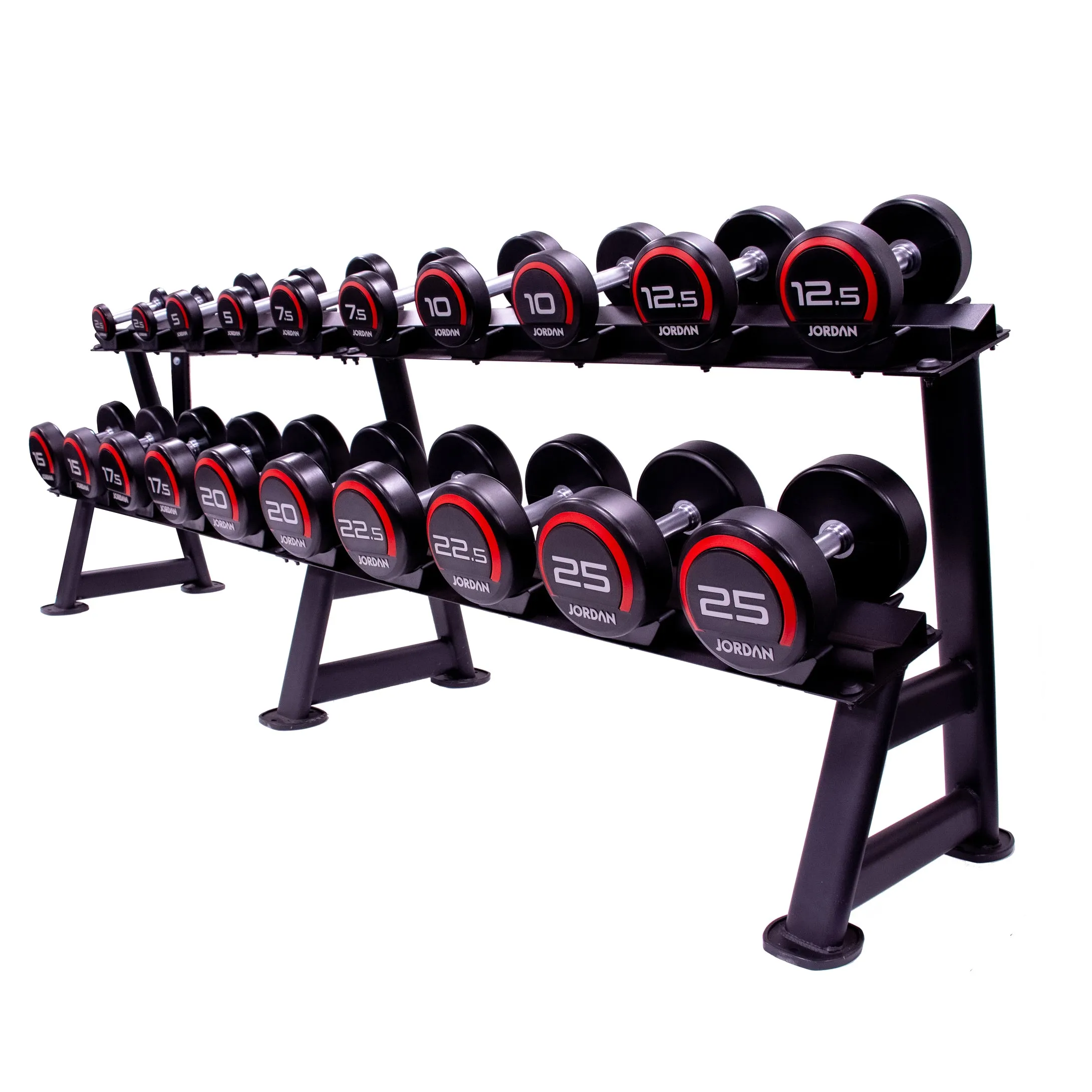 JORDAN 12 Pair Dumbbell Rack (2 tier)