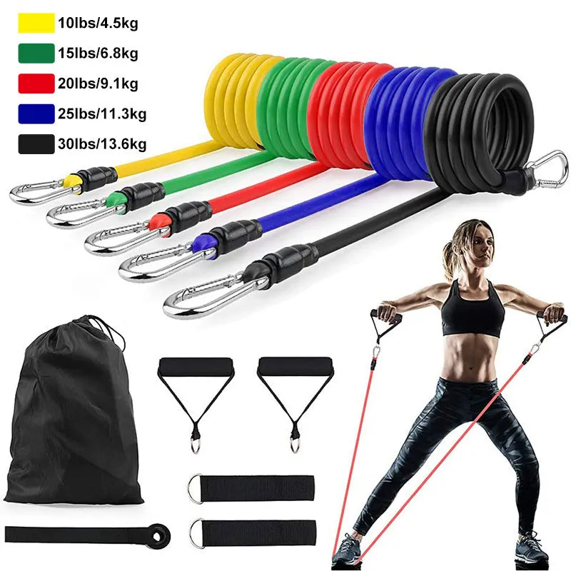 Latex Resistance Bands Crossfit Pull Rope Rubber Expander Elastic Bands Fitness Equipment