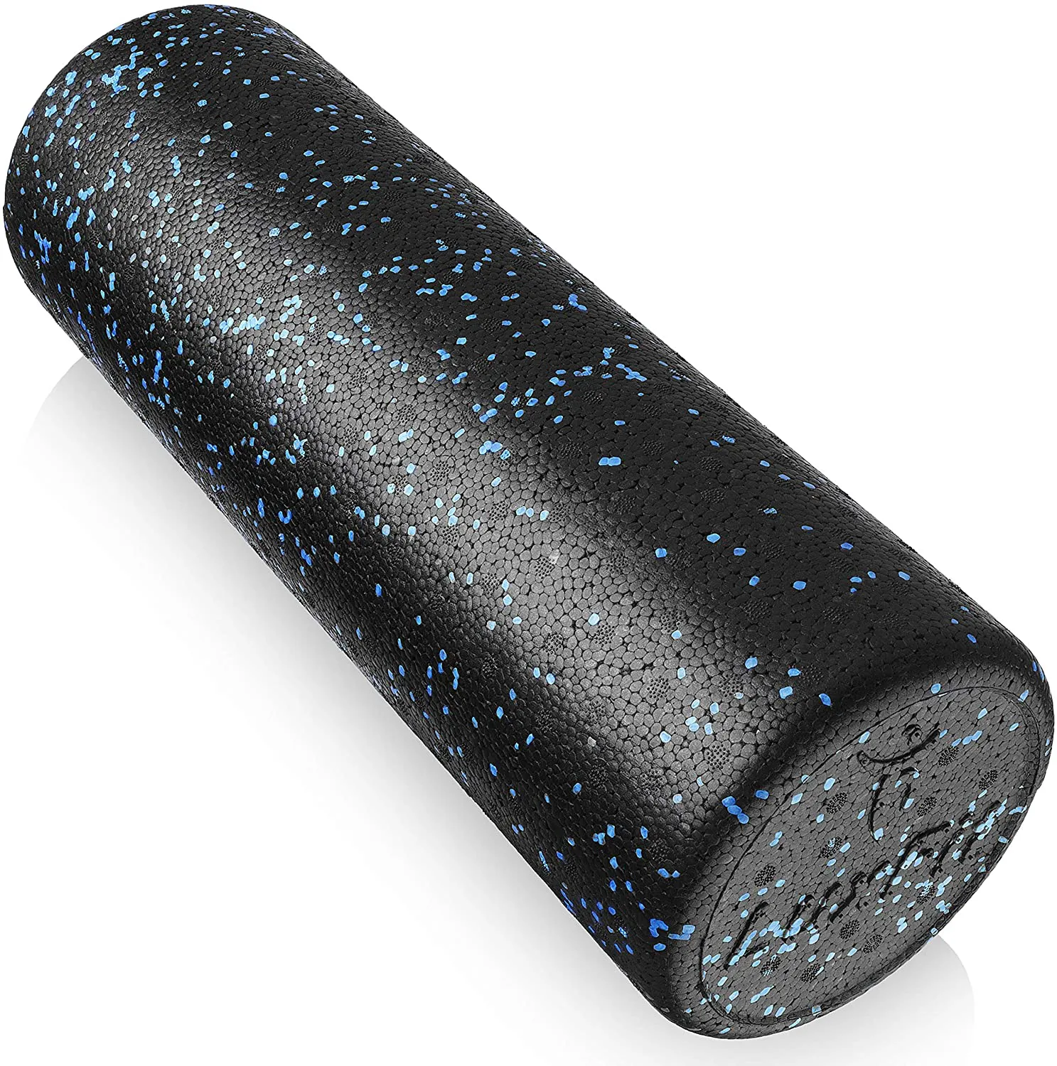 LuxFit Foam Roller, Speckled Foam Rollers for Muscles '3 Year Warranty' with Free Online Instructional Video Extra Firm High Density for Physical Therapy, Exercise, Deep Tissue Muscle Massage