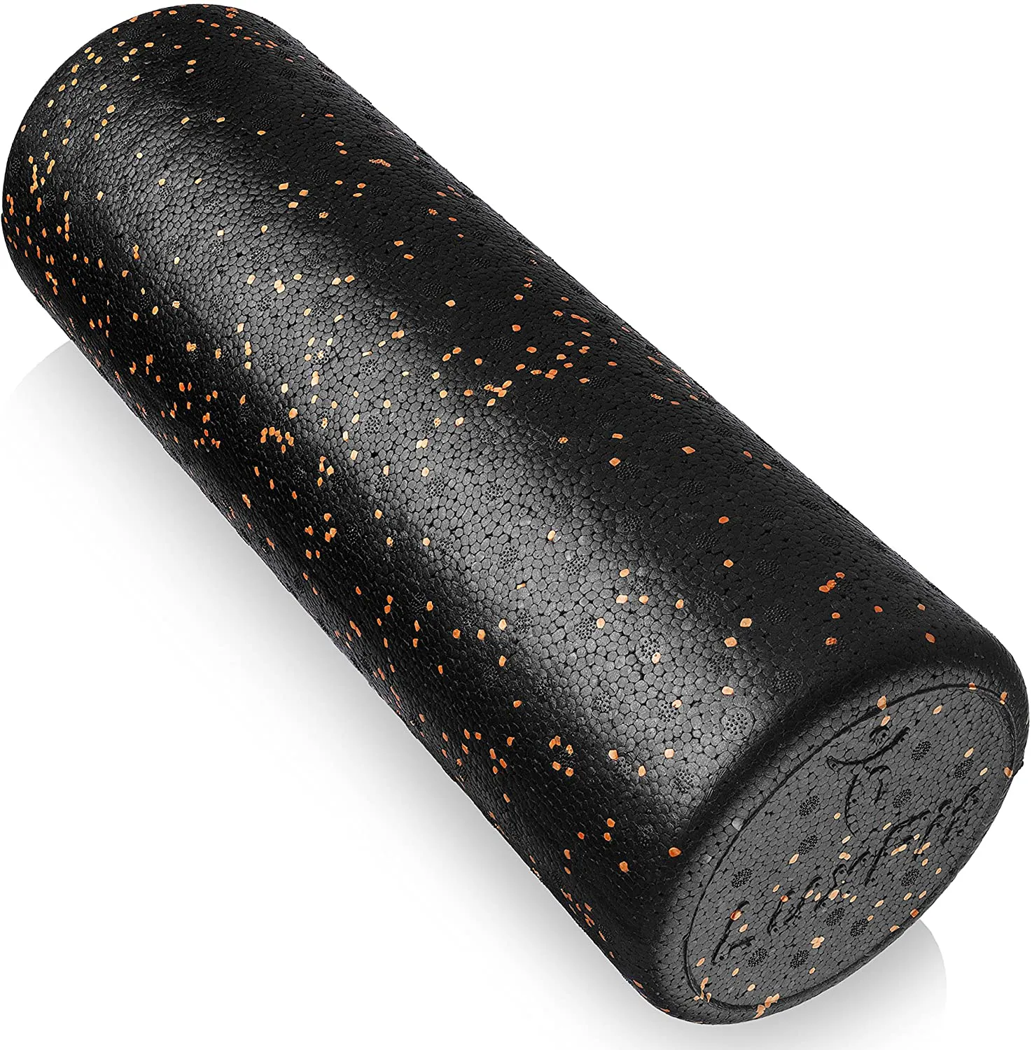 LuxFit Foam Roller, Speckled Foam Rollers for Muscles '3 Year Warranty' with Free Online Instructional Video Extra Firm High Density for Physical Therapy, Exercise, Deep Tissue Muscle Massage