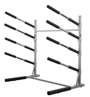 Metal Free-Standing Rack | 4 Surfboards or SUPs   1 Kayak