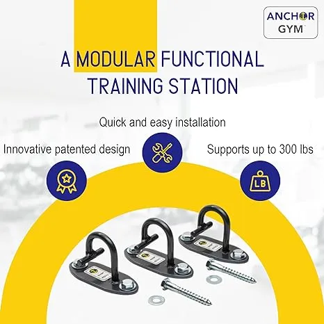 Mini Bundle by Anchor Gym | Compact Workout Set for Home