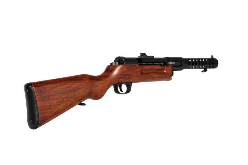 MP18 WW1 airsoft gun replica - real wood