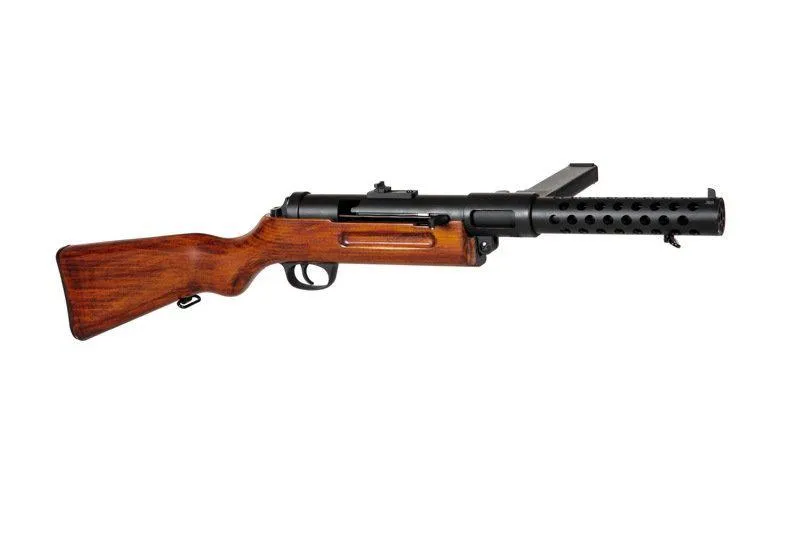 MP18 WW1 airsoft gun replica - real wood